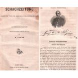 (Deutsche) Schachzeitung. Gegründet von der Berliner Schachgesellschaft. Hrsg. von M. Lange. 19.