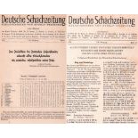 Deutsche Schachzeitung. Caissa. Hrsg. von Rudolf Teschner. 120 Hefte. Berlin, de Gruyter, 1970 -