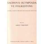 Folkestone 1933. Pokorný, Amos. Sachová Olympiada ve Folkestonu. Sbírka partií Ceskoslovenského