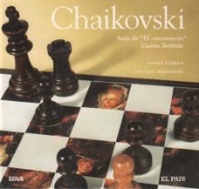 CD. Tschaikowsky, P. “Suite de ”El cascanueces” / Cuarta Sinfonía“. CD in einer Hülle auf der