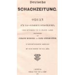 Deutsche Schachzeitung. Organ für das gesammte Schachleben. Unter Mitwirkung von Emanuel Lasker