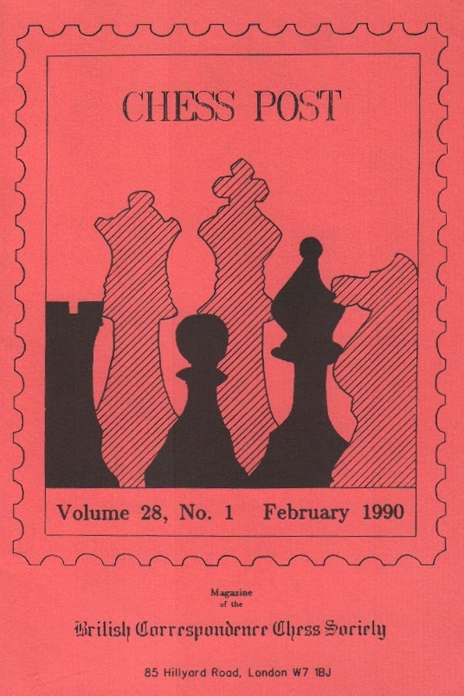 Chess Post. Magazine of the British Correspondence Chess Society. Editor: R. Gillman. 25 Hefte.