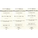 Bibliographie. Literatur. Hoffmann, Samuel Friedrich Wilhelm. Bibliographisches Lexicon der