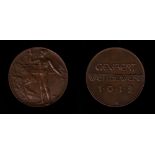 Berlin. Bronze. Gevaert Wettbewerb 1912. Preismedaille Gevaert Wettbewerb 1912. Vorderseite: