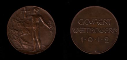 Berlin. Bronze. Gevaert Wettbewerb 1912. Preismedaille Gevaert Wettbewerb 1912. Vorderseite: