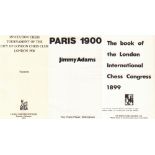 London 1900. Invitation chess tournament of the City of London Chess Club London 1900. Facsimile.