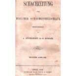 (Deutsche) Schachzeitung der Berliner Schachgesellschaft. Hrsg. von A. Anderssen und E. Kossak. 9.