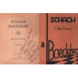 Csöváry, Zoltán. Schach Baedeker. Kosice, Sonnenschein, 1931. 8°. 48 Seiten, 1 Bl. Orig.