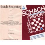 Deutsche Schachzeitung. Caissa. Hrsg. von Rudolf Teschner. 10 Bände. Ab 1989 folgte eine Vereinigung