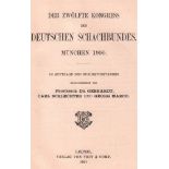 München 1900. Gebhardt, Carl Schlechter und Georg Marco. (Hrsg.) Der zwölfte Kongress des