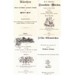 Kinderbuch. Märchen. Sammlung von 4 Bänden als Reprint nach originalen Ausgaben, bzw. historischen