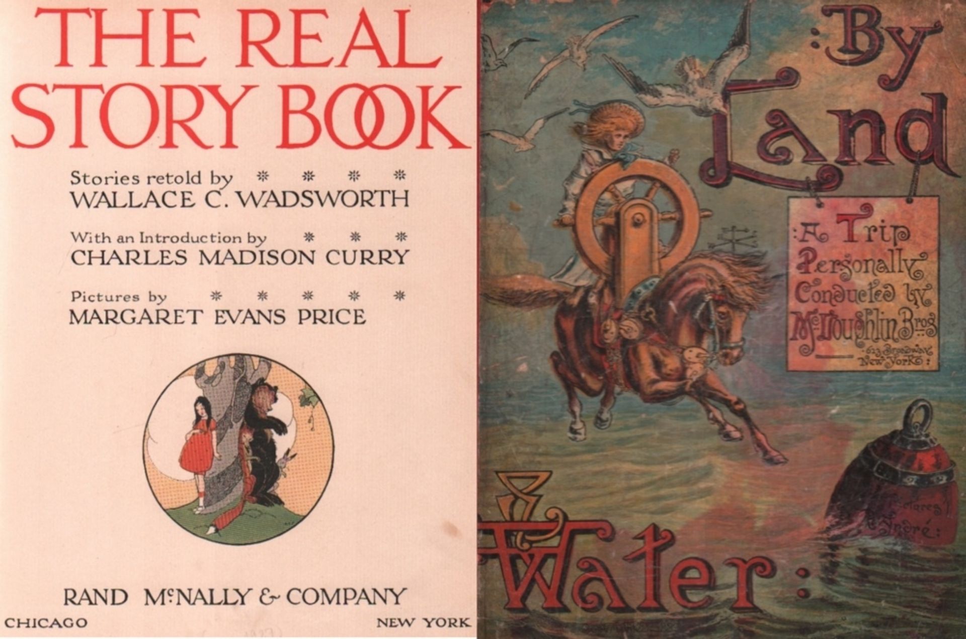 Kinderbuch. Wadsworth, Wallace C. The Real Story Books. With an Introduction by Charles Madison