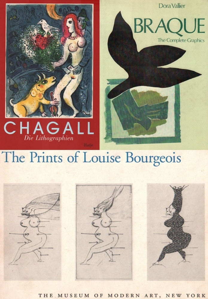 Bibliographie. Graphik. Bourgeois. Wye, Deborah und Carol Smith. The Prints of Louise Bourgeois. New
