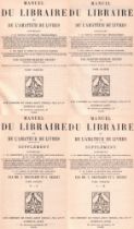 Bibliographie. Buchwesen. Brunet, Jacques - Charles. Manuel du Librairie et de l'amateur de