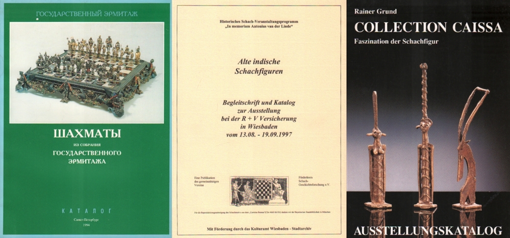 Grund, R. Collection Caissa. Faszination der Schachfigur. Ausstellungskatalog ... (Ladenburg),