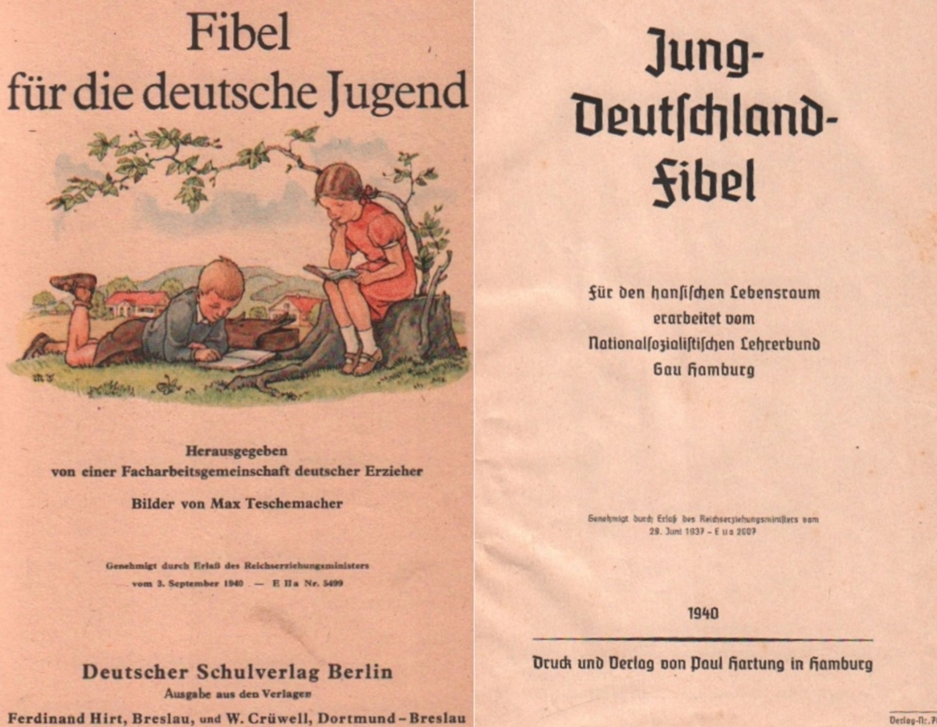 Fibel für die deutsche Jugend. Hrsg. von einer Facharbeitsgemeinschaft deutscher Erzieher. Berlin