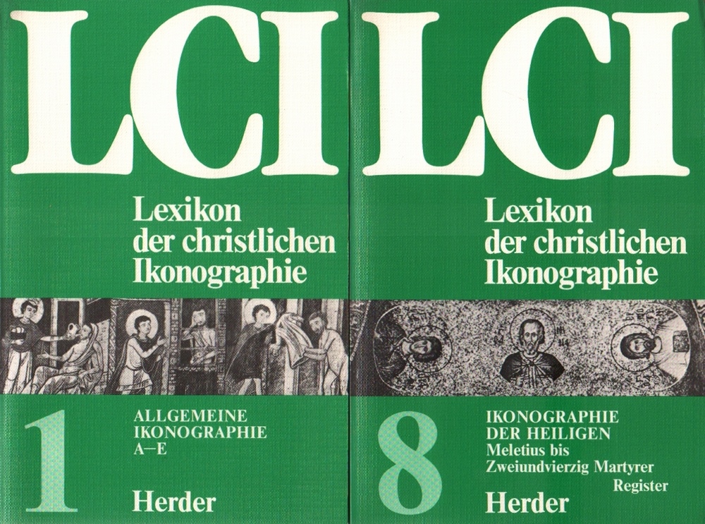 Lexikon. Ikonographie. Lexikon der christlichen Ikonographie. Herausgegeben von Engelbert Kirschbaum