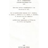 Wien 1882. Bijl, C. M. (Hrsg.) Das II. Internationale Schachmeisterturnier Wien 1882. Sämtliche