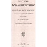 Deutsche Schachzeitung. Organ für das gesamte Schachleben. Hrsg. von C. Schlechter. 68. Jahrgang,