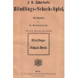 (Schweigger, E.) J. H. Zukertort's Blindlings - Schach - Spiel. Durchgesehen von A. Anderssen.