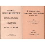 Lodz 1938. Daniuszewski, D. Ksiega jubileuszowa. Lódzkiego Towarzystwa Zwolennikow Gry Szachowej.