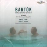CD. Bartók, B. “Complete Works for Violin. Volume 3. Violin Sonatas and Rhapsodies“. CD in Box mit