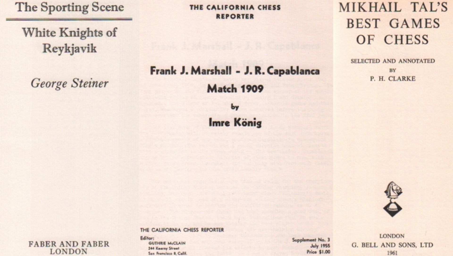 Konvolut mit 10 Büchern und Kleinschriften in englischer Sprachen aus den Jahren 1961 – 1988. 8°.