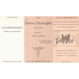 Höhne, H. und Gisela Röhl. (Hrsg.) Schach - Bibliographie. Verzeichnis der in der Deutschen Bücherei