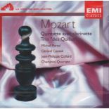 CD. Mozart, W. A. “Quintette avec clarinette / Trio des Quilles“. CD in Box mit Booklet und Inlay.