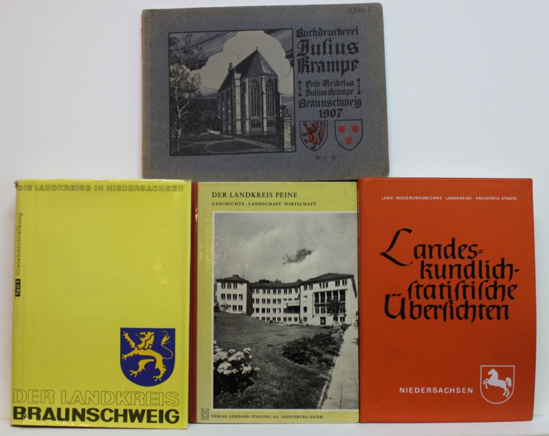 Bildbände von Braunschweig. Stadt- bzw. Geschichte des Umlandes in 13 verschiedene Werke und