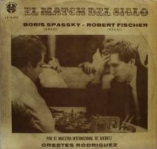 Schallplatte. Fischer - Spasski. El Match del Siglo Boris Spassky (U.R.S.S.) – Robert Fischer (E.E.