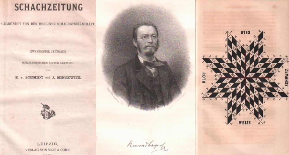 (Deutsche) Schachzeitung. Gegründet von der Berliner Schachgesellschaft. Hrsg. von E. v. Schmidt und