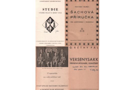 Kopác, L. und J. Šulc. Studie výber praci z roku 1941. Pardubice (1942). 8°. Mit Diagrammen. 8