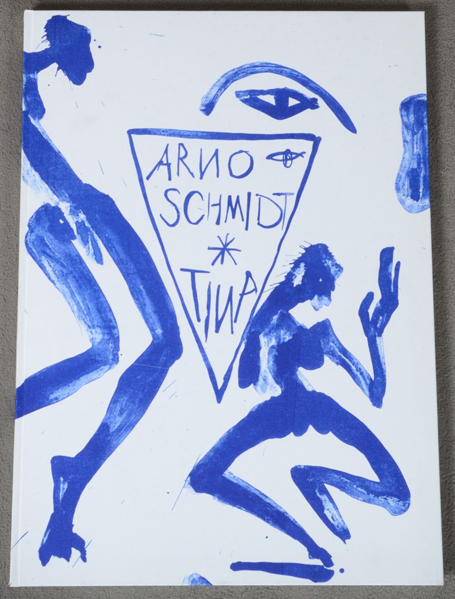 Arno Schmidt, „Tina oder Über die Unsterblichkeit“, mit Lithographien von Helge Leiberg, Expl. 21/40