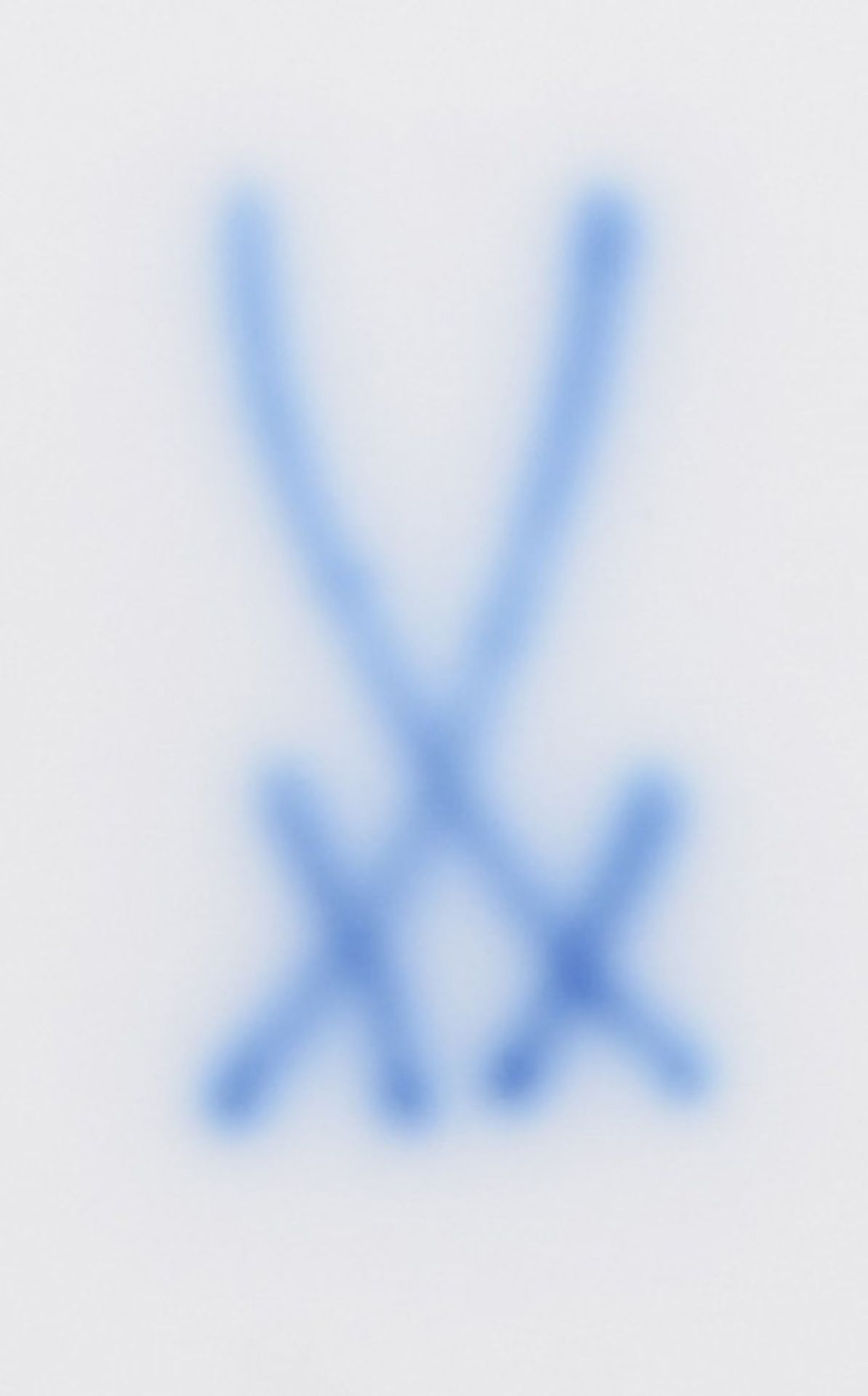 Zwölf Salatteller „Blaue Blume“. Meissen 20. Jh. Passend zur Vornummer, D=je 18 cm. - Bild 2 aus 3