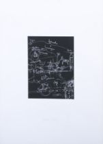 Joseph Beuys (1921-1986). „Tafel II“ aus der Serie „Tafel“. Serigraphie, mittig sign., 37,5 x 27