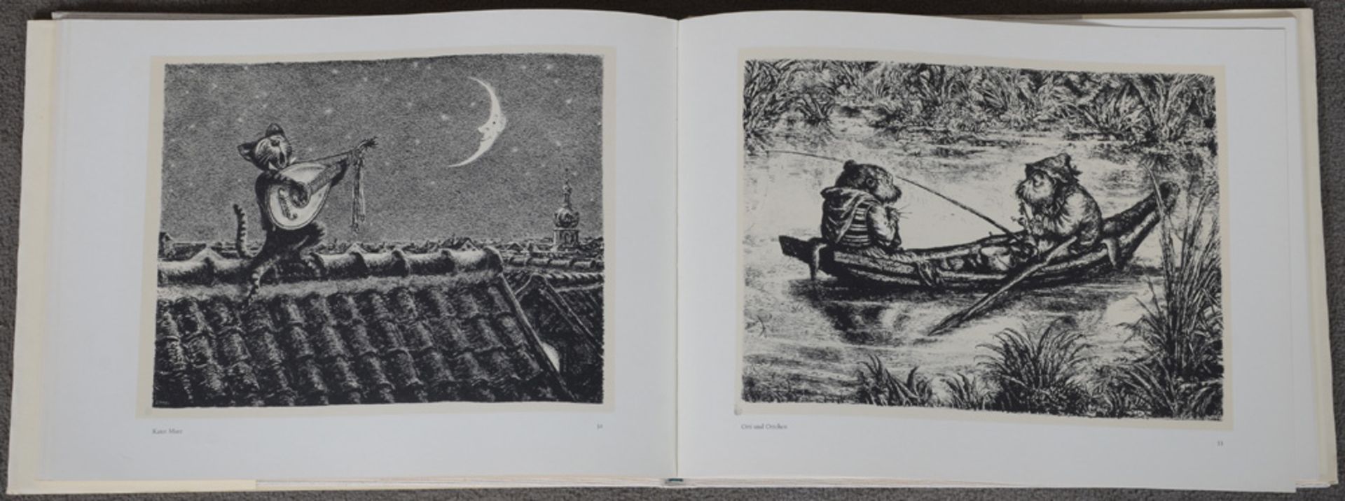 A. Paul Weber „Tierbilderbuch“, mit 52 Abbildungen nach Lithographien, Hoffmann und Campe, Hamburg - Image 3 of 6