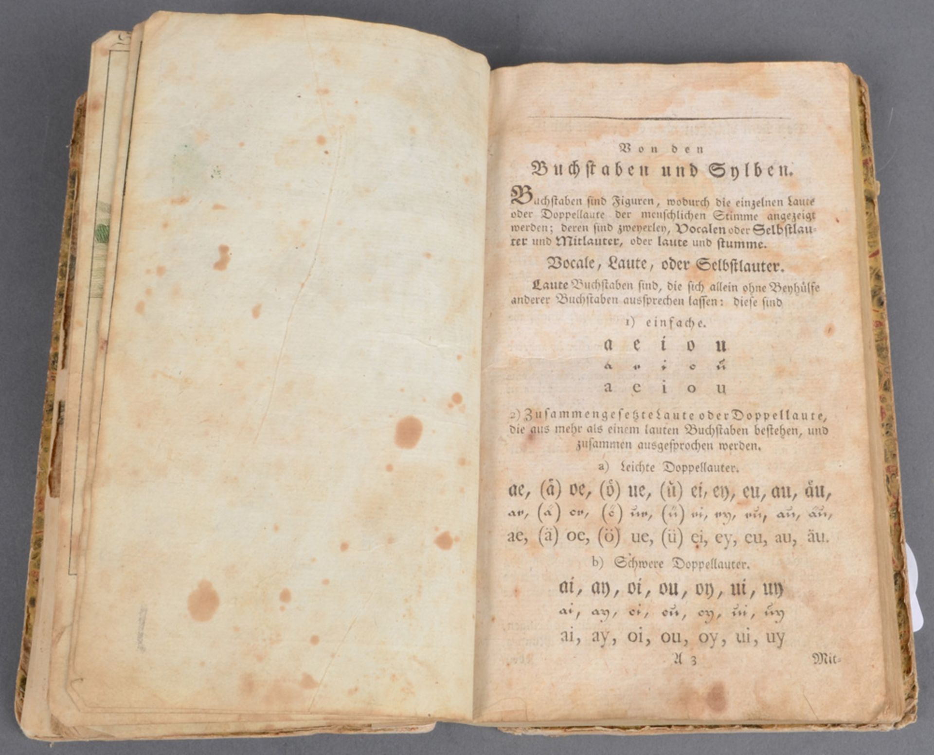 „Lehrbuch“ mit zahlreichen colorierten Tierkupfern, o.O., o.J. (wohl um 1806). (besch.) - Image 4 of 4