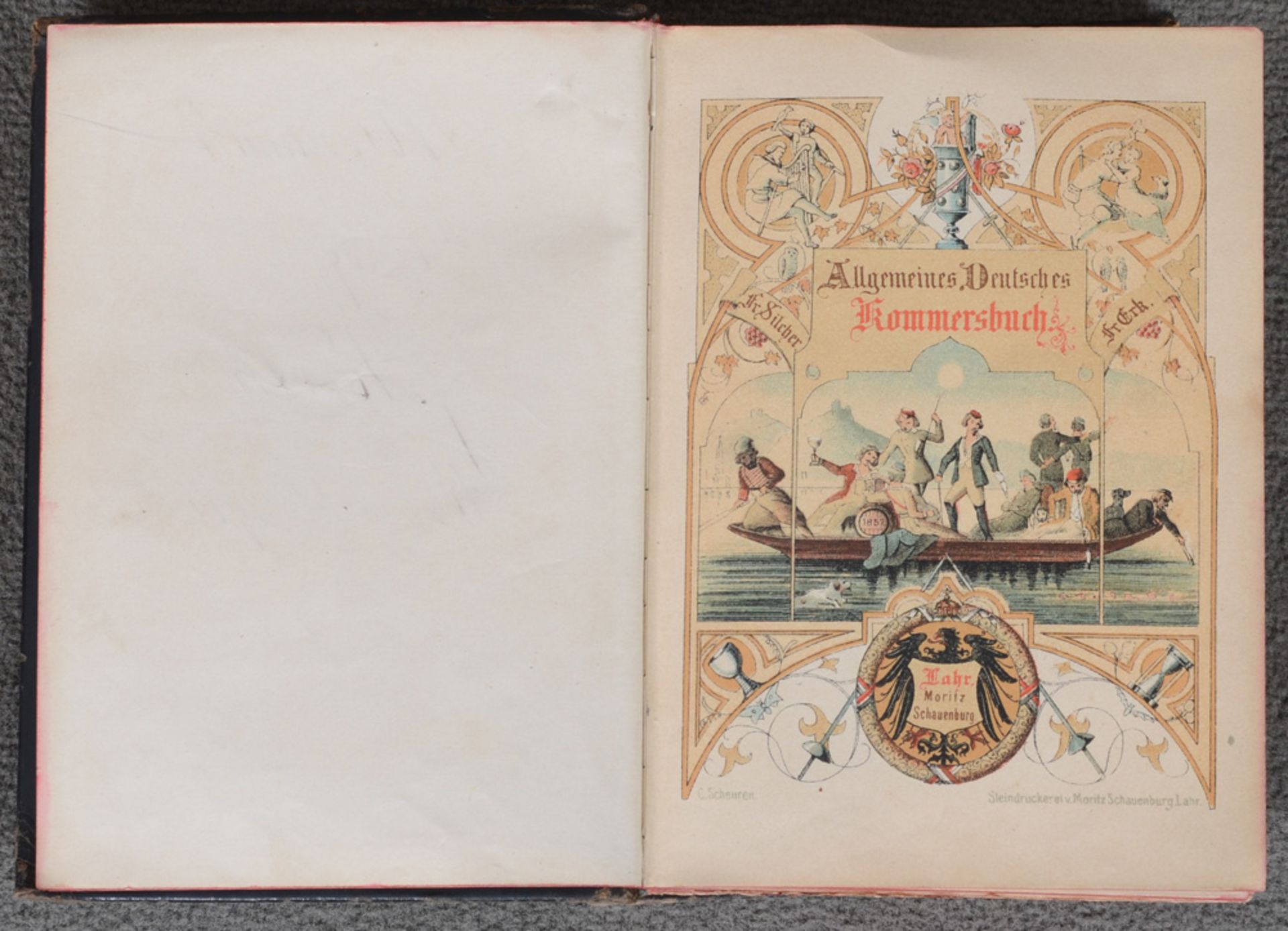 Friedrich Silcher / Friedrich Erk (Hrsg.), „Schauenburgs Allgemeines Deutsches Kommersbuch“, 59.-62.