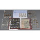 Konvolut Münzen, meist Deutschland - Vor- und Nachkriegszeit -, Dänemark, England, Frankreich, Schwe