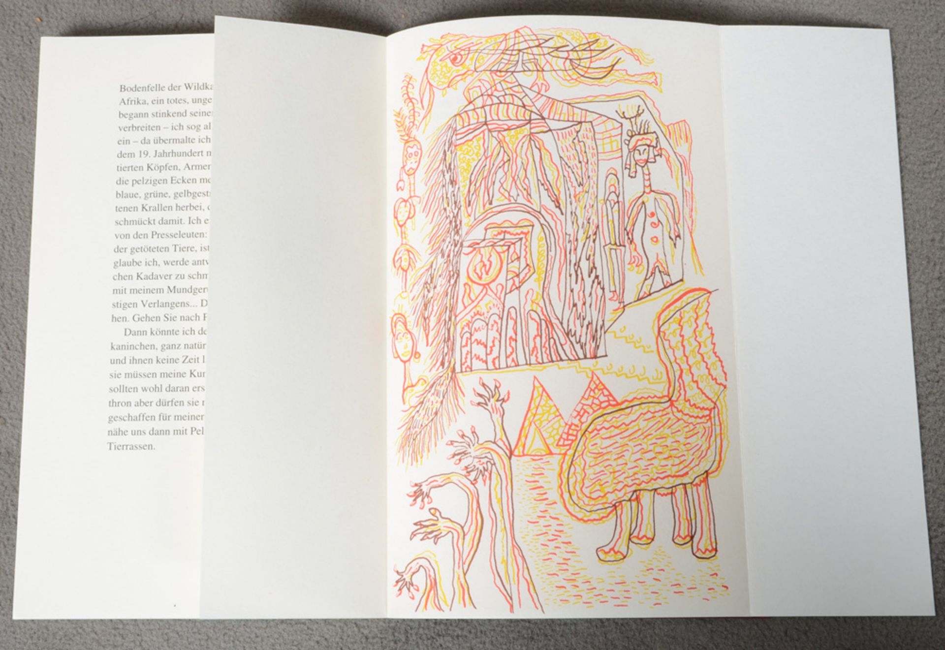Sieben buchgraphische Bde.: Günter Grass, „Der Schatten - Andersen und das häßliche junge Entlein“,  - Bild 5 aus 6