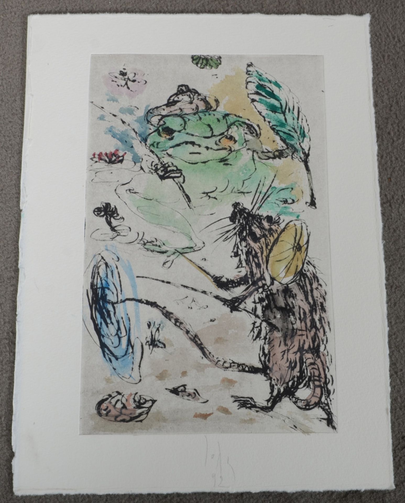 Sieben buchgraphische Bde.: Günter Grass, „Der Schatten - Andersen und das häßliche junge - Image 3 of 6