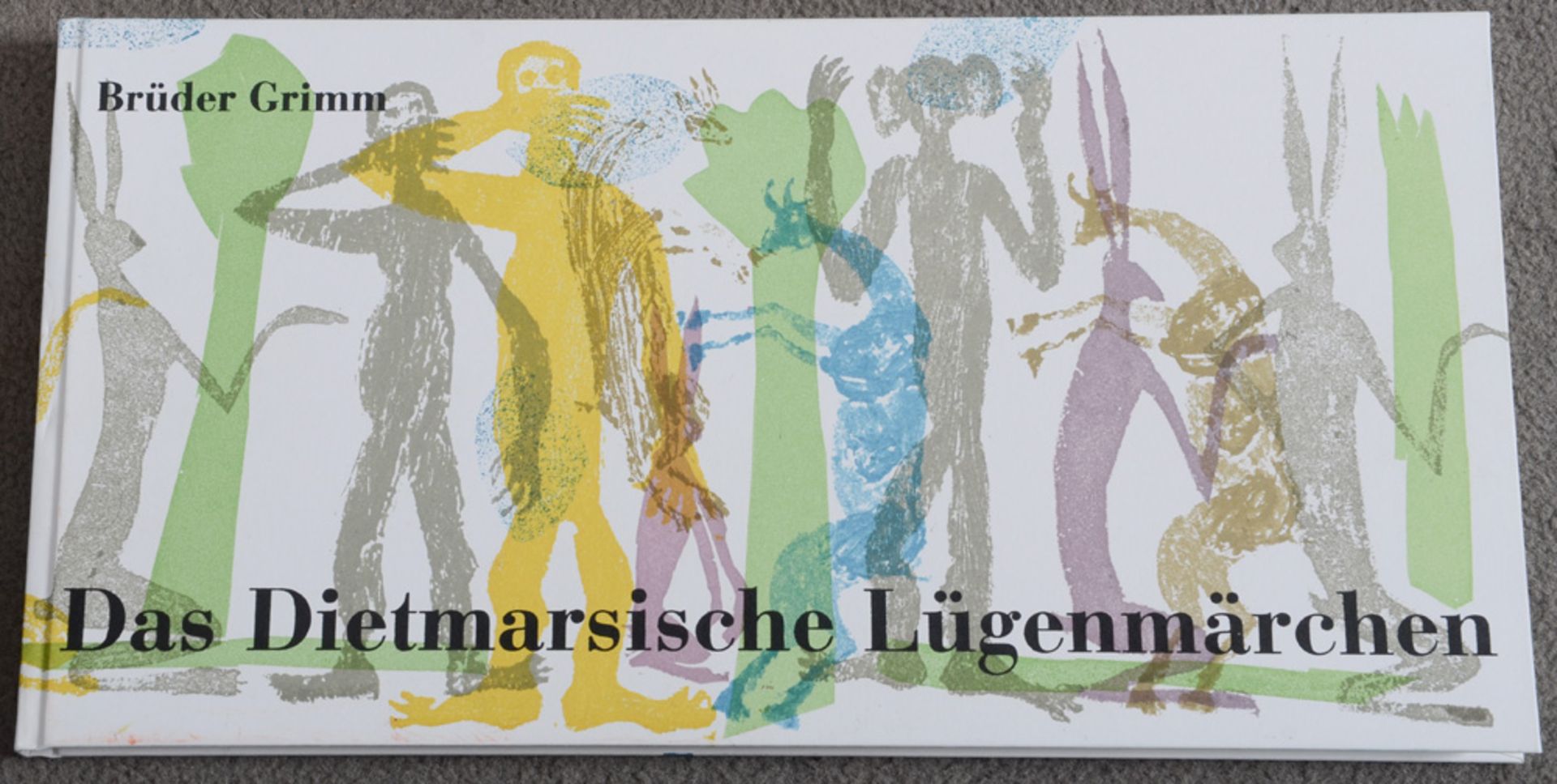 Brüder Grimm, „Das Dietmarische Lügenmärchen“, in zwei Bde., mit Linolätzungen von Gisela Mott- - Image 4 of 5