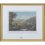 Karl Kuntz (1770-1830). „Ansicht des Klosters Lichtenthal bei Baden-Baden“. Aquatinta, mittig/u./