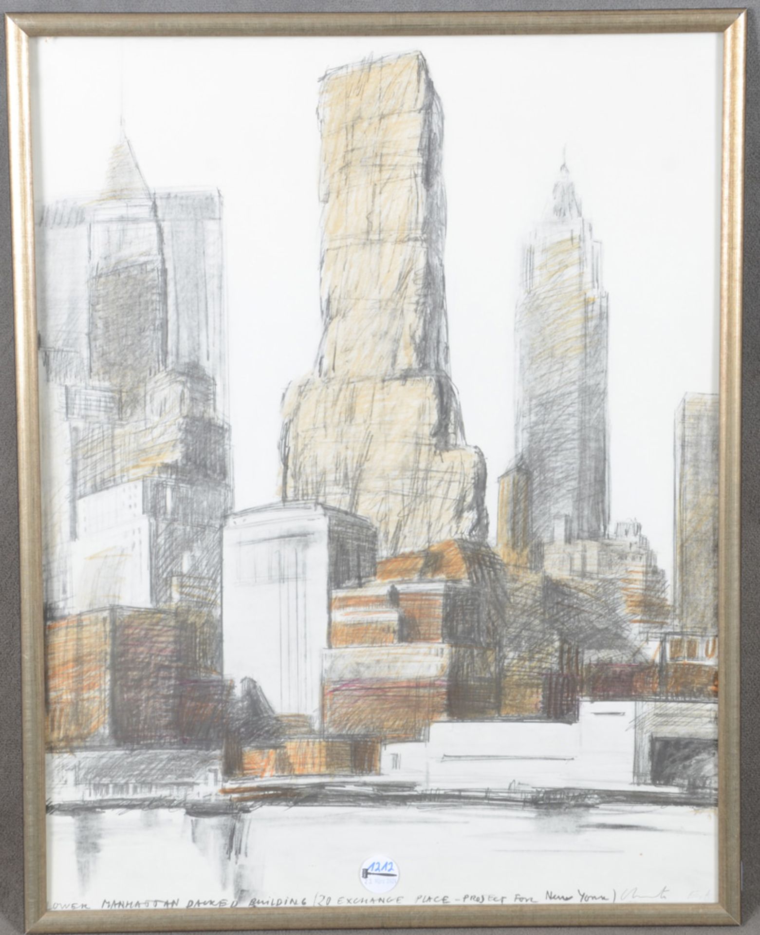CHRISTO Vladimirov Javacheff (1935-2020). „Lower Manhattan Packed Building Project for New York“.