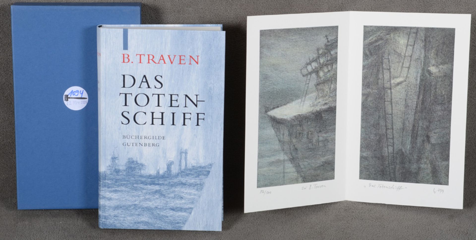 B. Traven, „Das Totenschiff“ mit Bildern von Jürgen Wölbing, Büchergilde Gutenberg 1999.
