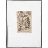 Martin Schongauer (1430/50-1491). Die Geburt Christi. Kupferstich, ungerahmt, 25 x 16,5 cm. (spätere