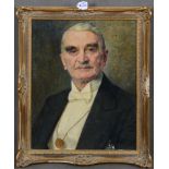 Passend zur Vornummer: Maler des 20. Jhs. Porträt des Dresdner Stadtbaurats Dr.-Ing. h.c. Ludwig