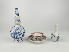 A set of Chinese tea cup with vases, Qing Dynastry Pr. 