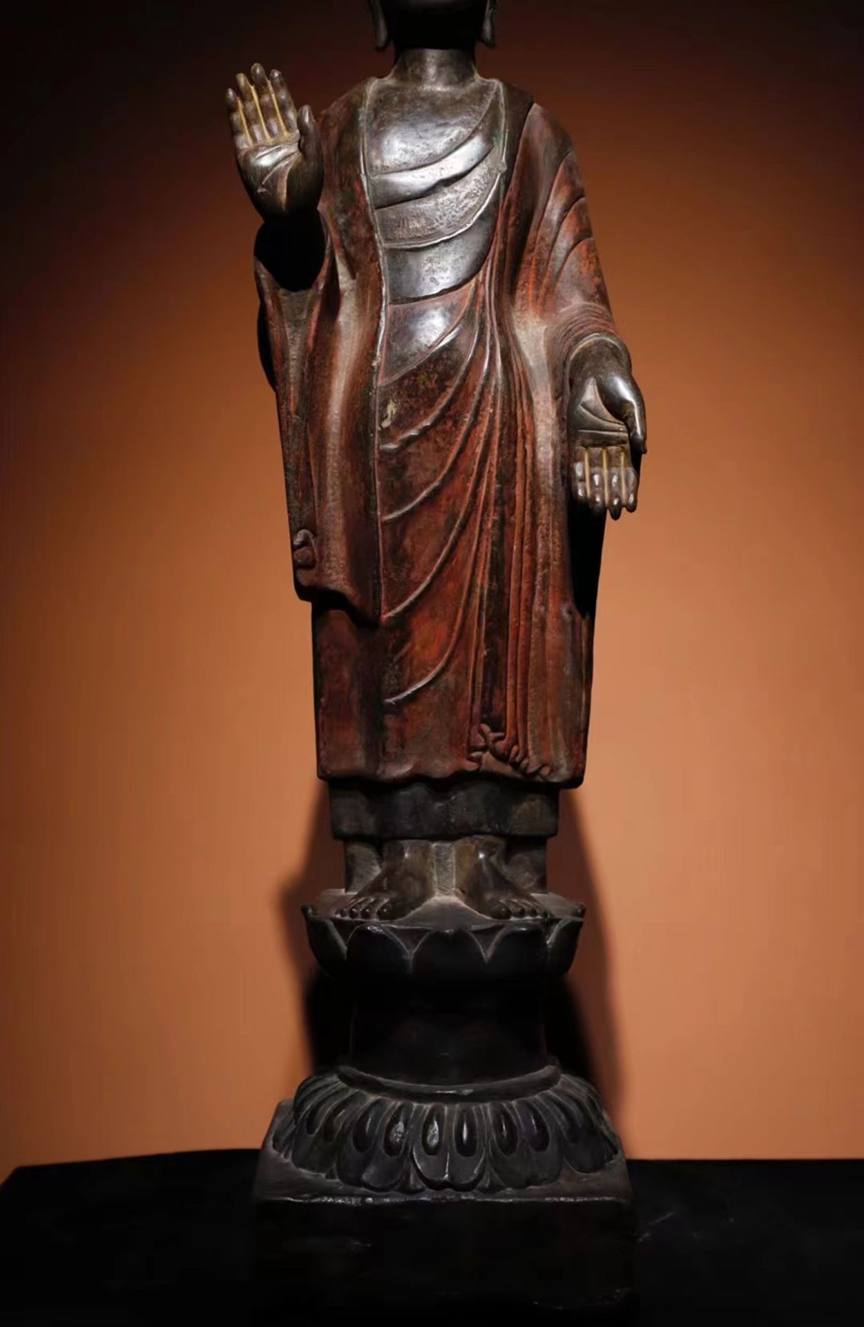 A Chinese stone sculpture, 14TH Century earlier Pr. Collection of NARA private gallary. - Image 6 of 10